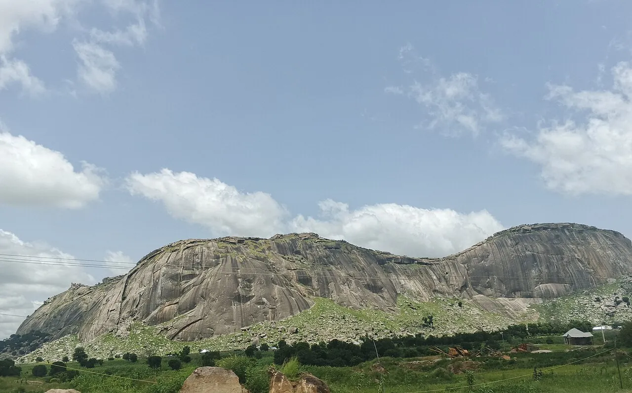 Rock outcrop near Gusau